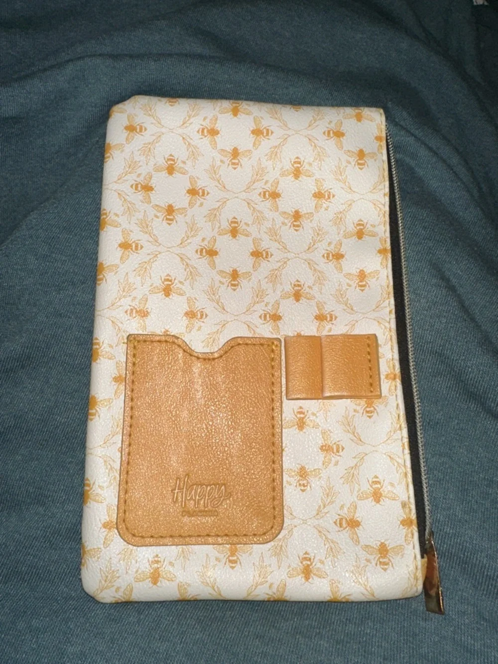 The Happy Planner Bee Pattern Pen Pouch